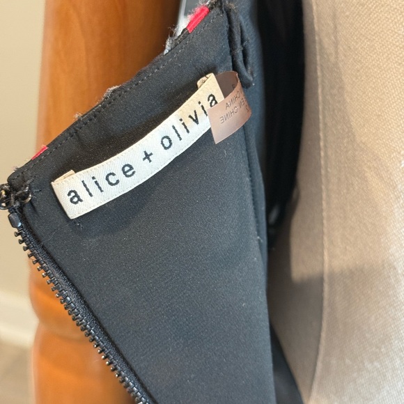 Alice + Olivia Pink and Red Embellished Tiered Maxi Dress - Picture 10 of 12